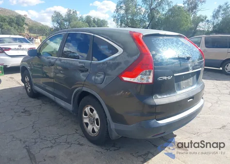 2013 Honda Cr-V Lx z USA, uszkodzony, nr VIN 5J6RM3H3XDL007273